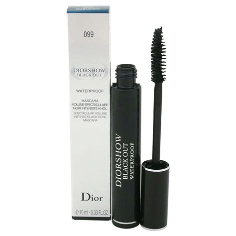 dior diorshow blackout waterproof mascara.